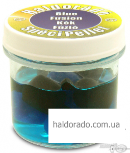 Плавающий силиконовый Пеллет в дипе - Синее слияние  9х12мм  8шт